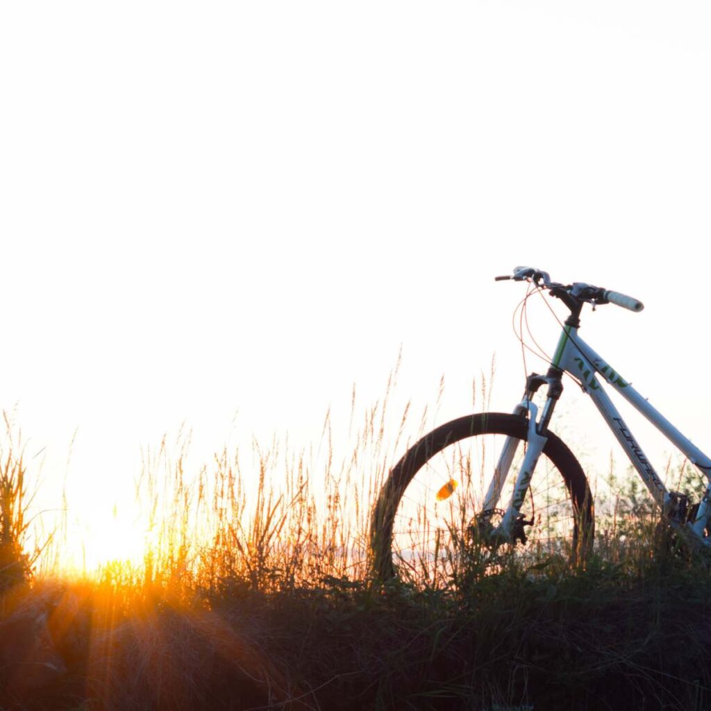 Fahrradfahren auf der Halbinsel Wittow